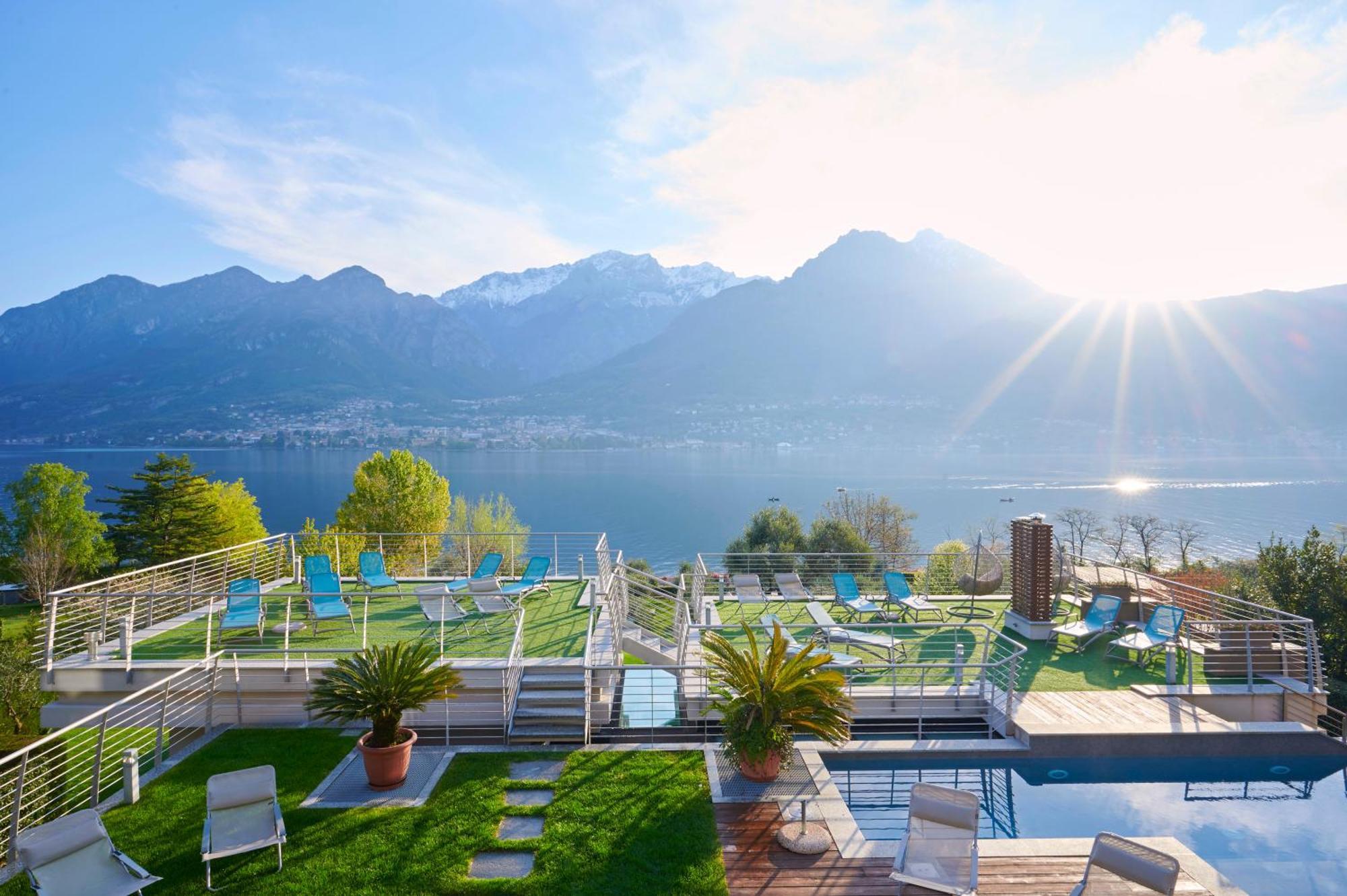 Bellagio Village- 4 Apartments By The Lake - Seasonal Warm Pool And Sauna Oliveto Lario ภายนอก รูปภาพ